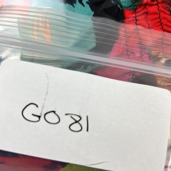 Alythea Floral Multicolour Party Dress with Tulle Underlay - Picture 12 of 12